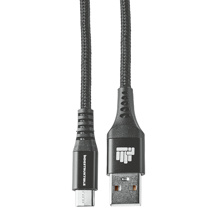 Barron 1.8m Nylon Braided Micro-USB Cable
