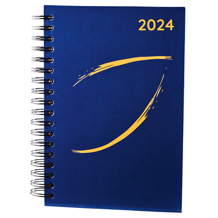 Barron A4 Executive Inspirational Wiro Bound Cover Diary
