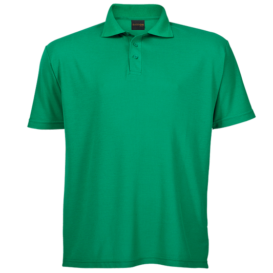 175g Barron Pique Knit Golfer Mens - Emerald