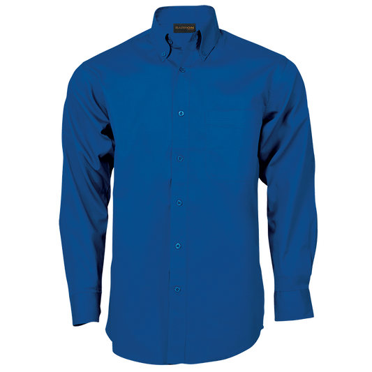 Brushed Cotton Twill Lounge Long Sleeve Mens
