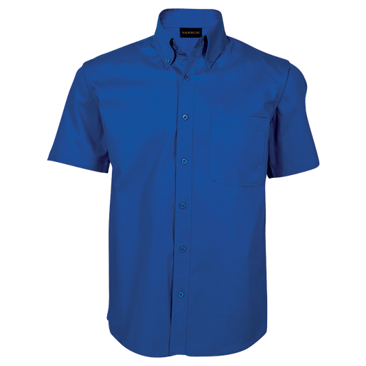 Brushed Cotton Twill Lounge Short Sleeve Mens