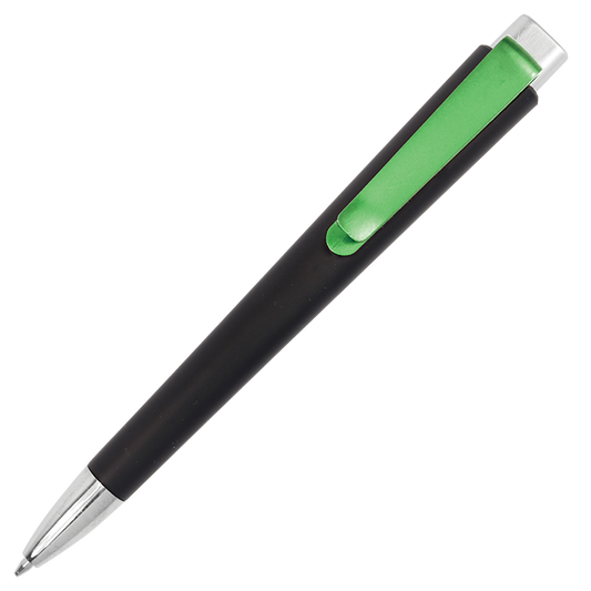 Metallic Clip Ballpoint Pen