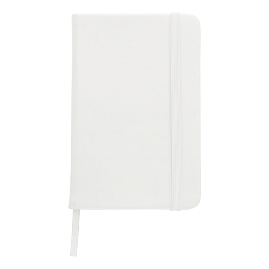 Barron A5 Luxury PU Notebook - White