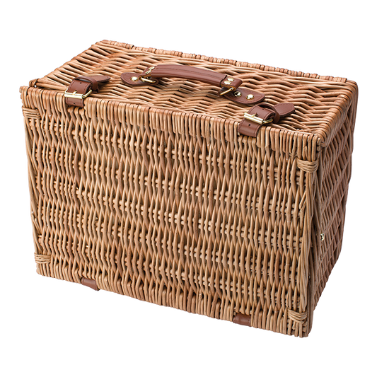 Two Person Willow Picnic Basket