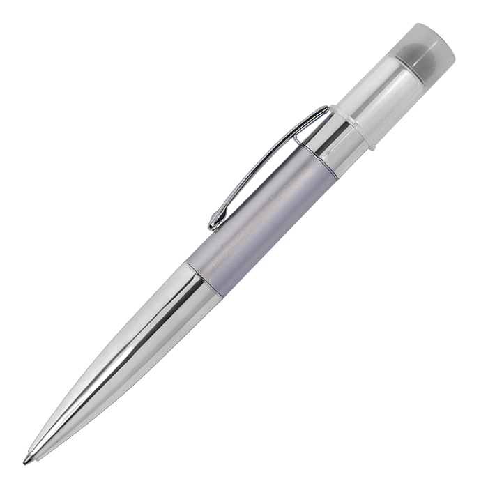 Twist Action Ballpoint Pen with Stylus and LED Lights