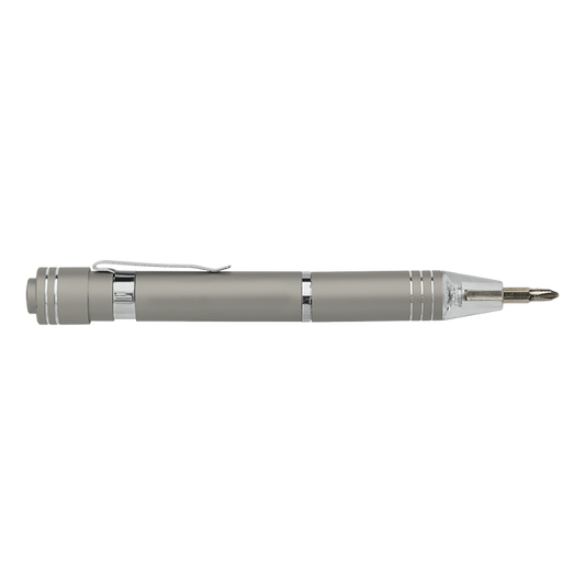 Pen Shaped Pocket Screwdriver with Light