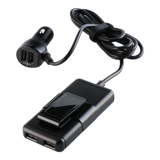 Car Charger with USB Hub