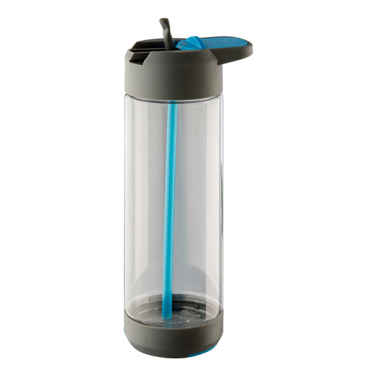 Barron 700ml Tritan Water Bottle With Phone Holder - Blue