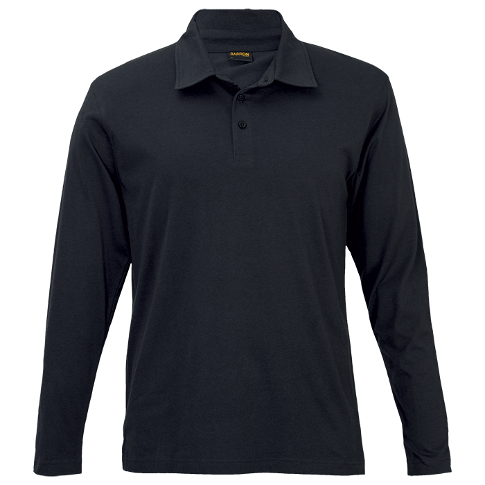 Barron Caprice Long Sleeve Golfer Mens - Black