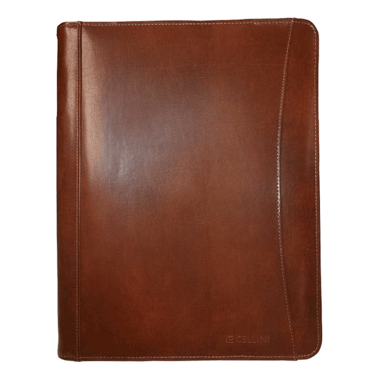Cellini Agenda A4 Zip Around Leather Folder