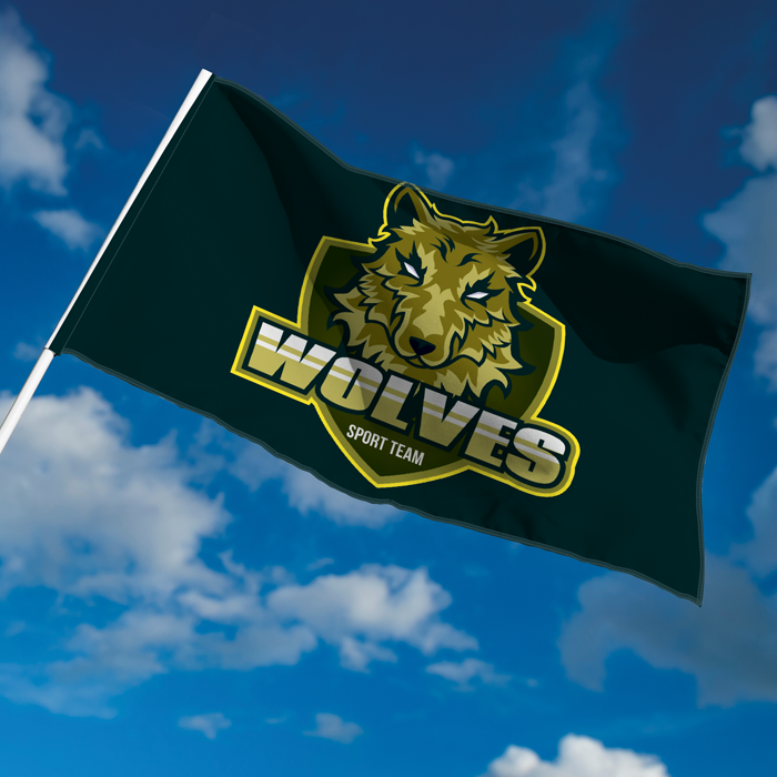 Supporter Flags - Single Sided - STD