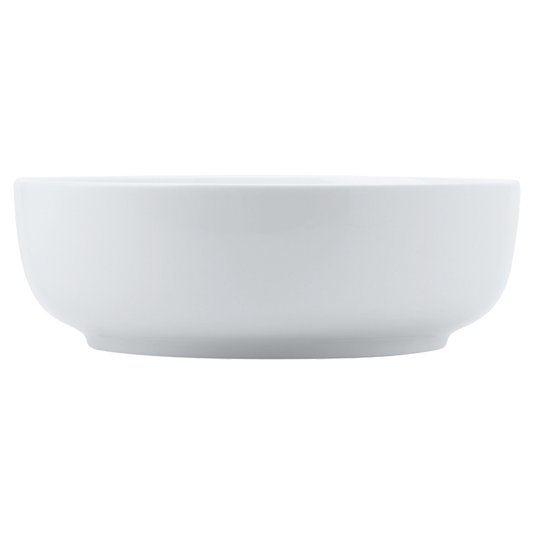 White Basics Contemporary Serving Bowl