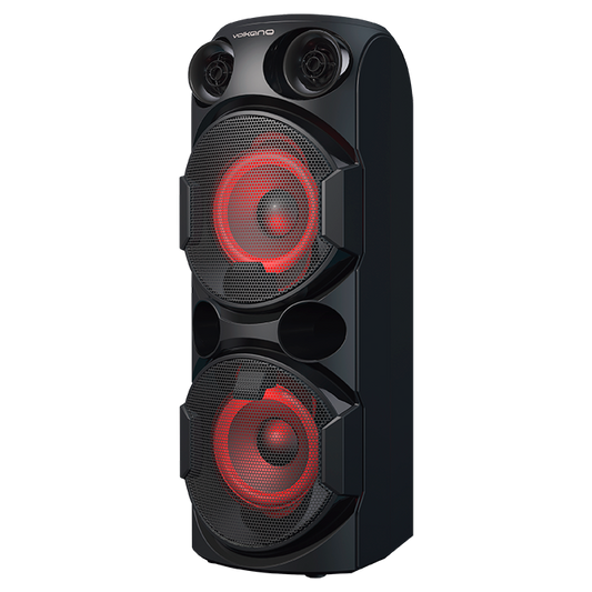 Volkano Samson Series Dual 6.5 Inch Speaker - Black