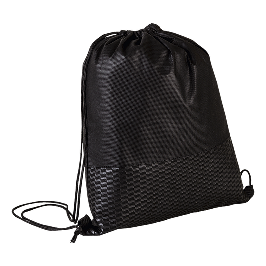 Wave Design Drawstring Bag Non-Woven