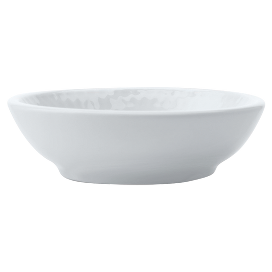 White Basics Diamonds Sauce Dish