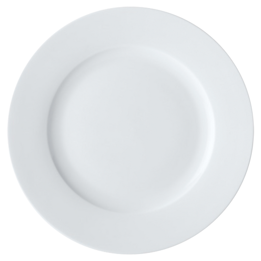 White Basics Rim Plate