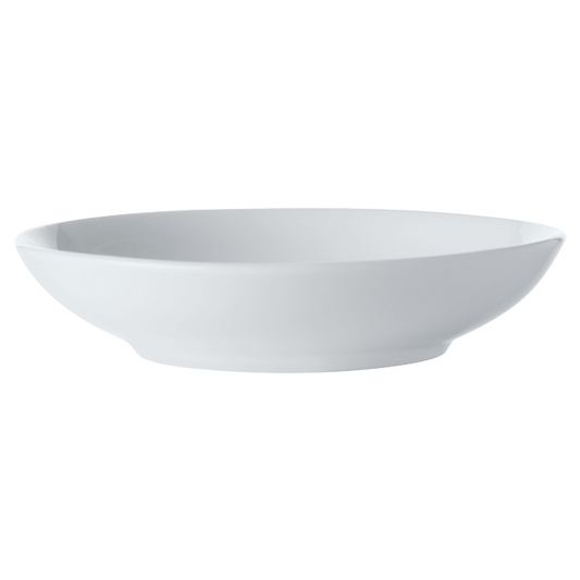 White Basics Round Sauce Dish