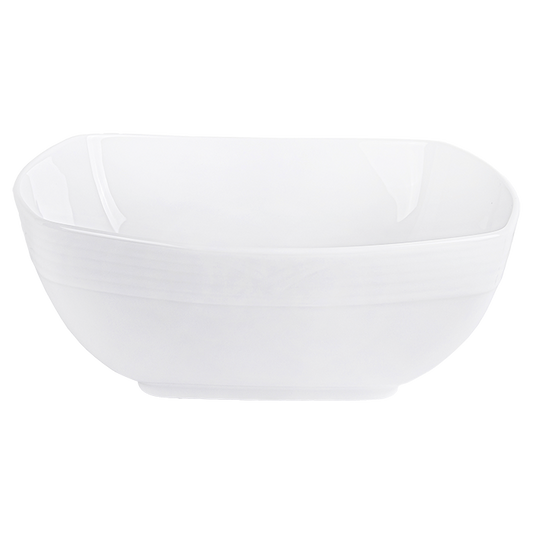 Arctic White Square Bowl