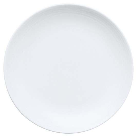 Arctic White Coupe Plate