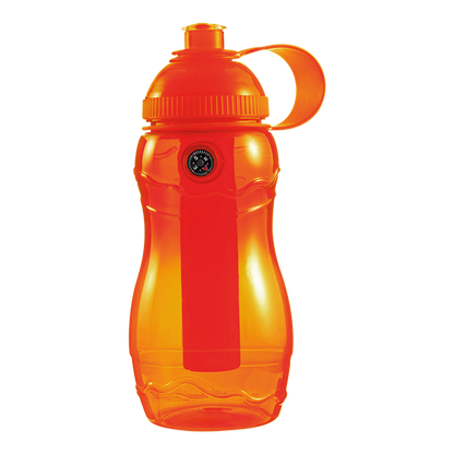400ml Water Bottle with Freezer Stick and Compass