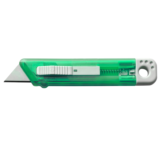 Translucent Knife with Safety Mechanism