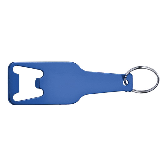 Bottle Shaped Keychain With Opener