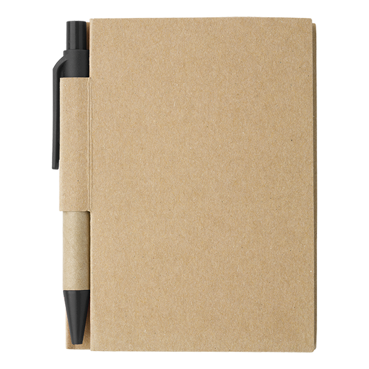 Mini Recycled Notebook and Pen
