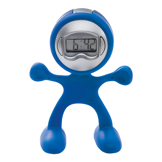 Man Shaped Alarm Clock with Memo Holder