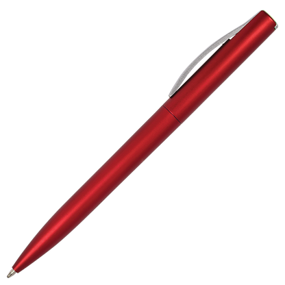 Silver Clip Metallic Ballpoint Pen