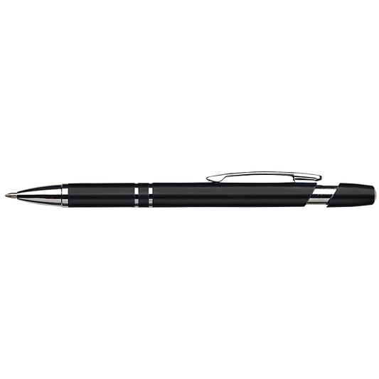 Dual Ring Metallic Ballpoint Pen