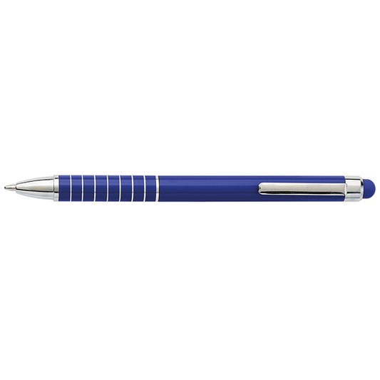 Aluminium Ballpoint Pen with Matching Colour Stylus