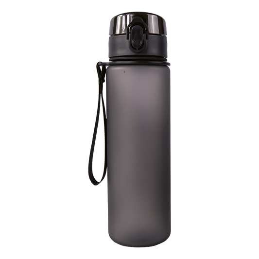 600ml Frosted Cylinder Water Bottle
