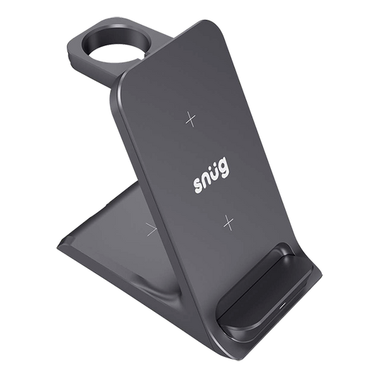 Snug 3 In 1 Wireless Charger Stand 15W