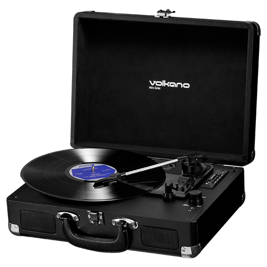 Volkano Retro Series Portable Vinyl Player
