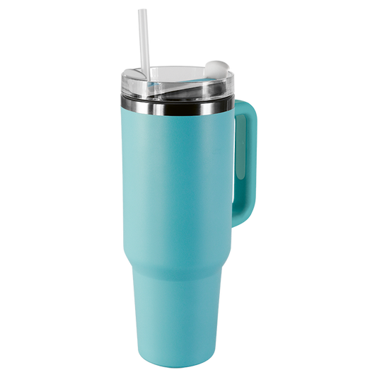 1.2L Double Walled Travel Mug with Straw