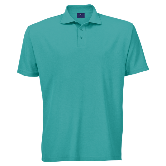 175g Barron Pique Knit Golfer Mens - Aquamarine