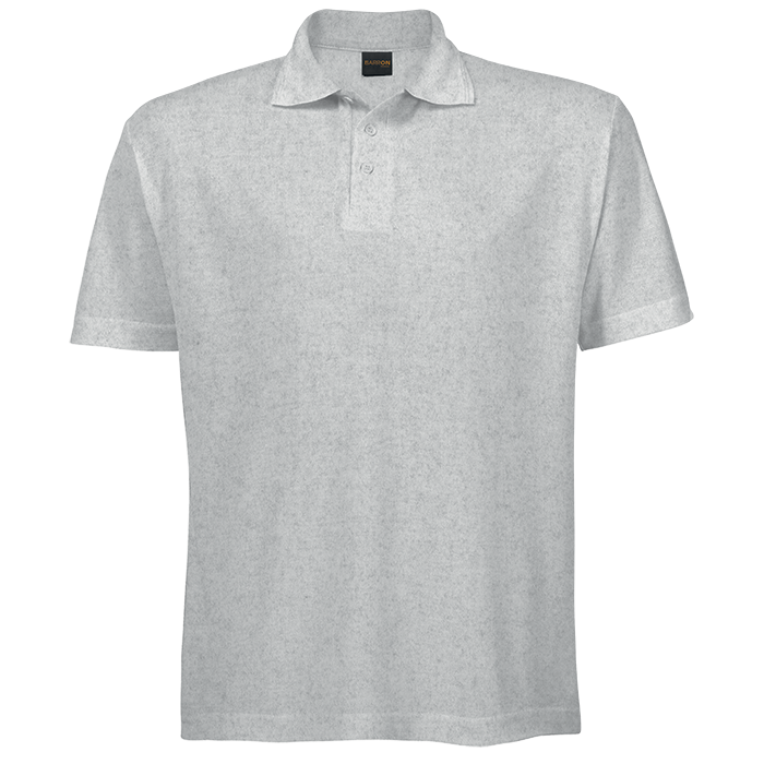 175g Barron Pique Knit Golfer Mens - Ice Melange