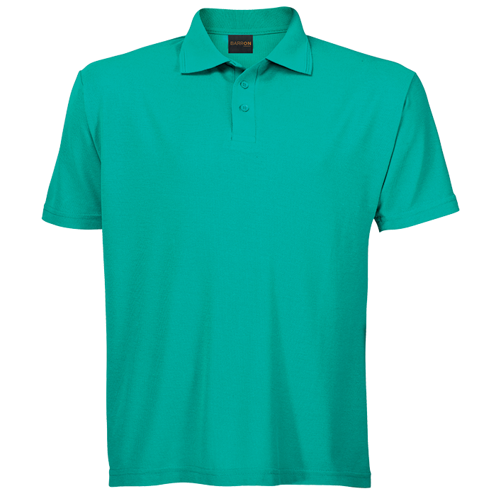 175g Barron Pique Knit Golfer Mens - Jade