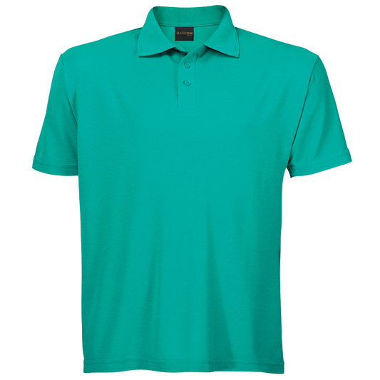 175g Barron Pique Knit Golfer Mens - Jade