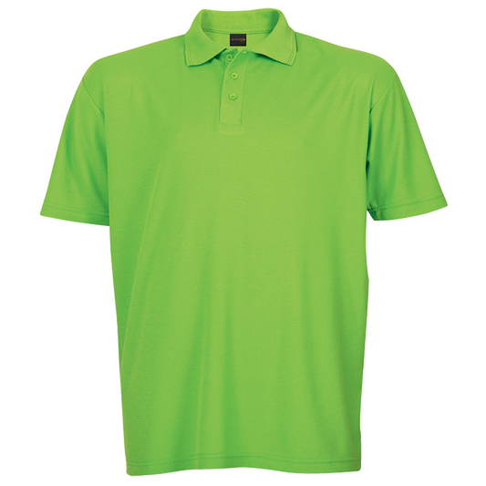 175g Barron Pique Knit Golfer Mens - Lime
