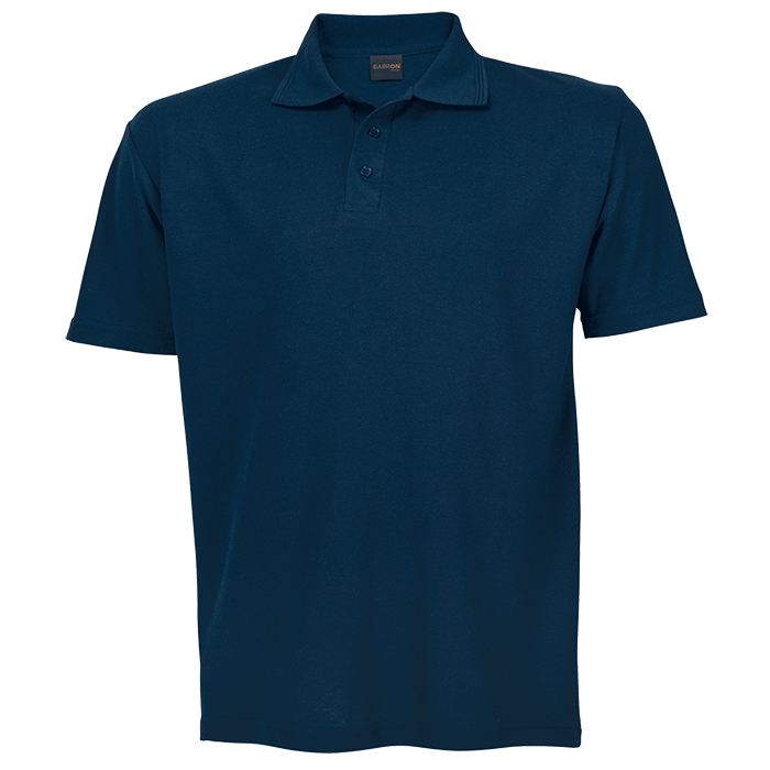 175g Barron Pique Knit Golfer Mens - Navy