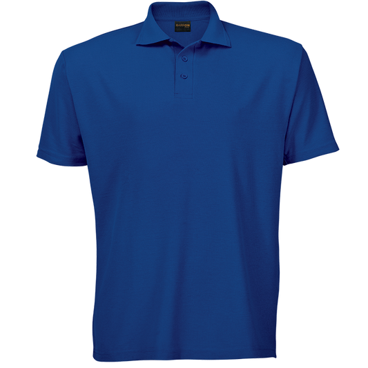 175g Barron Pique Knit Golfer Mens - Royal
