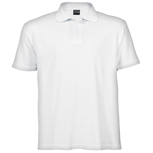 175g Barron Pique Knit Golfer Mens - White