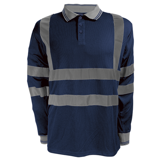 Barron Long Sleeve Reflective Golfer With Tape