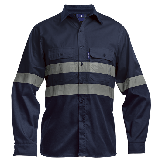 Barron Underground Long Sleeve Safety Shirt