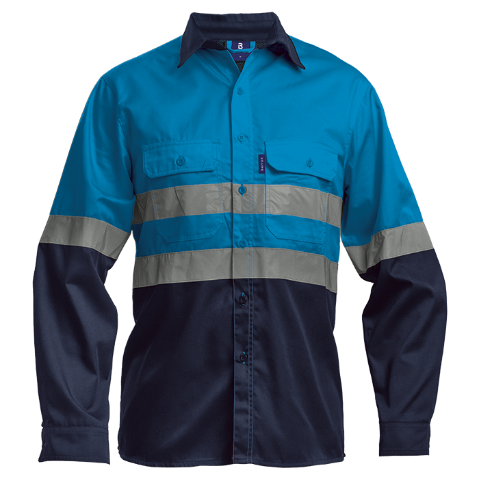 Barron Underground Long Sleeve Safety Shirt