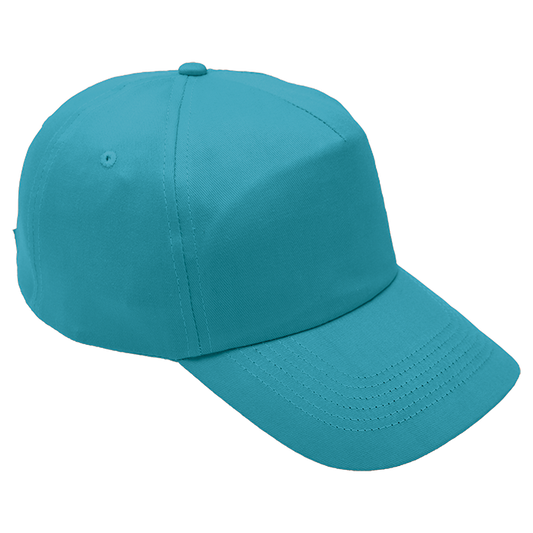 5 Panel Cotton with Hard Front Cap