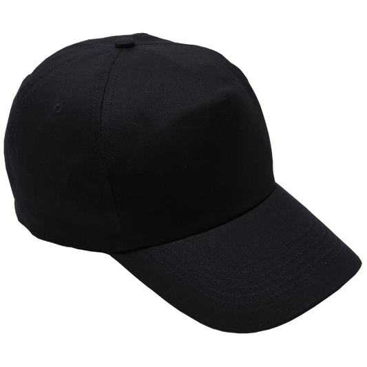 5 Panel Cotton with Hard Front Cap