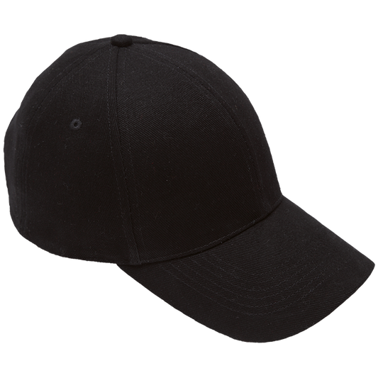 6 Panel Brushed Cotton Cap