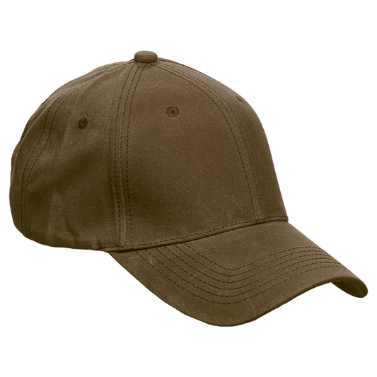 6 Panel Barron Washed Oil Skin Cap